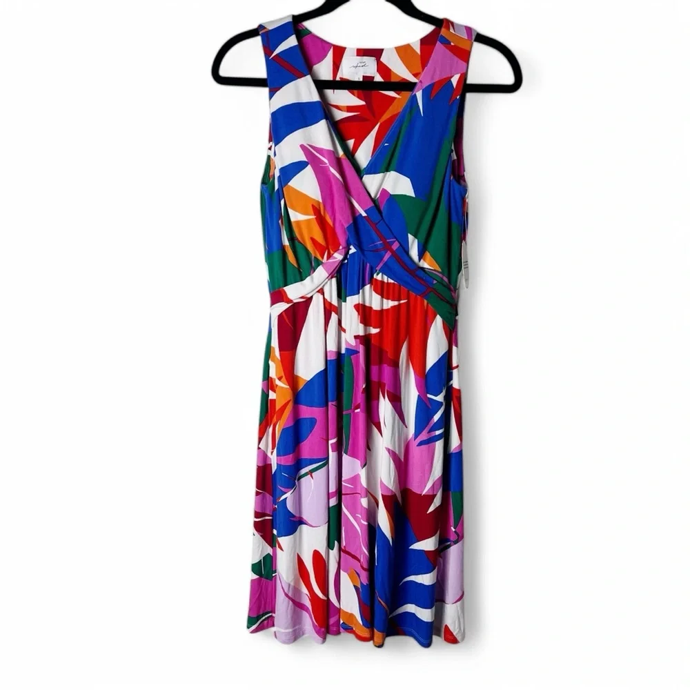 Soma Wknd - Women's Invisible Medium Support Dress Tropical Colorful NWT - Sz. S